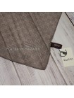 Платок Gucci шелковый серый "Logotypes"