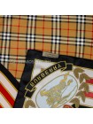 Платок Burberry шелковый бежевый с красным "England Squares" 2315-90