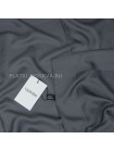Платок Valentino шелковый темно-серый однотонный 699-2