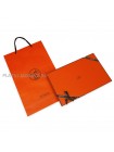Платок Hermes шелковый красный "Balalaika" 2319-90