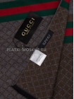 Шарф мужской Gucci кашемировый коричневый с полоской