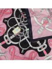 Платок Dalinnica шелковый розовый "Belts" 3964
